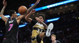 哈克斯32分莱利31分韦尔24+19 热火送奇才五连败